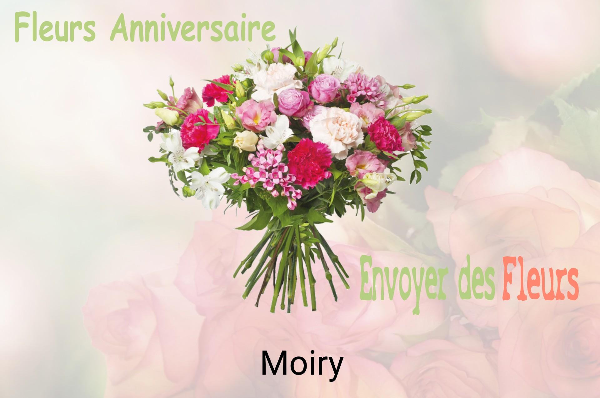 Bouquet de fleurs d’anniversaire livré à Moiry